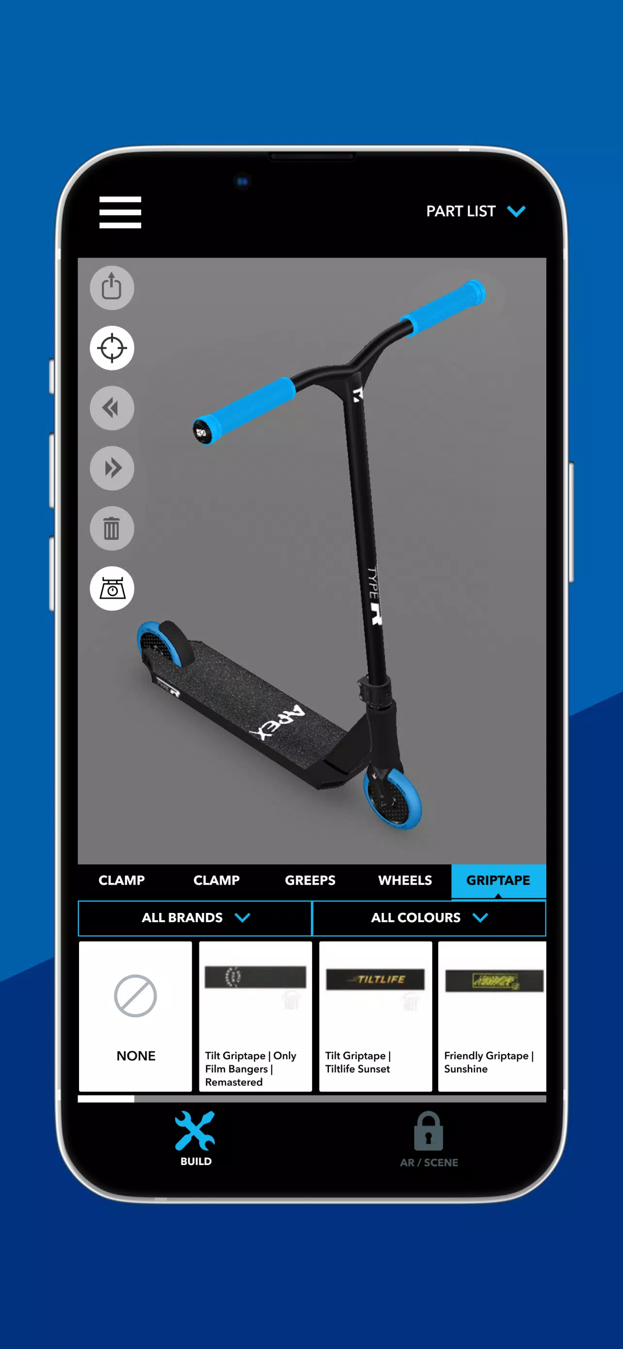 Scooter 3D custom builder 스크린샷 2