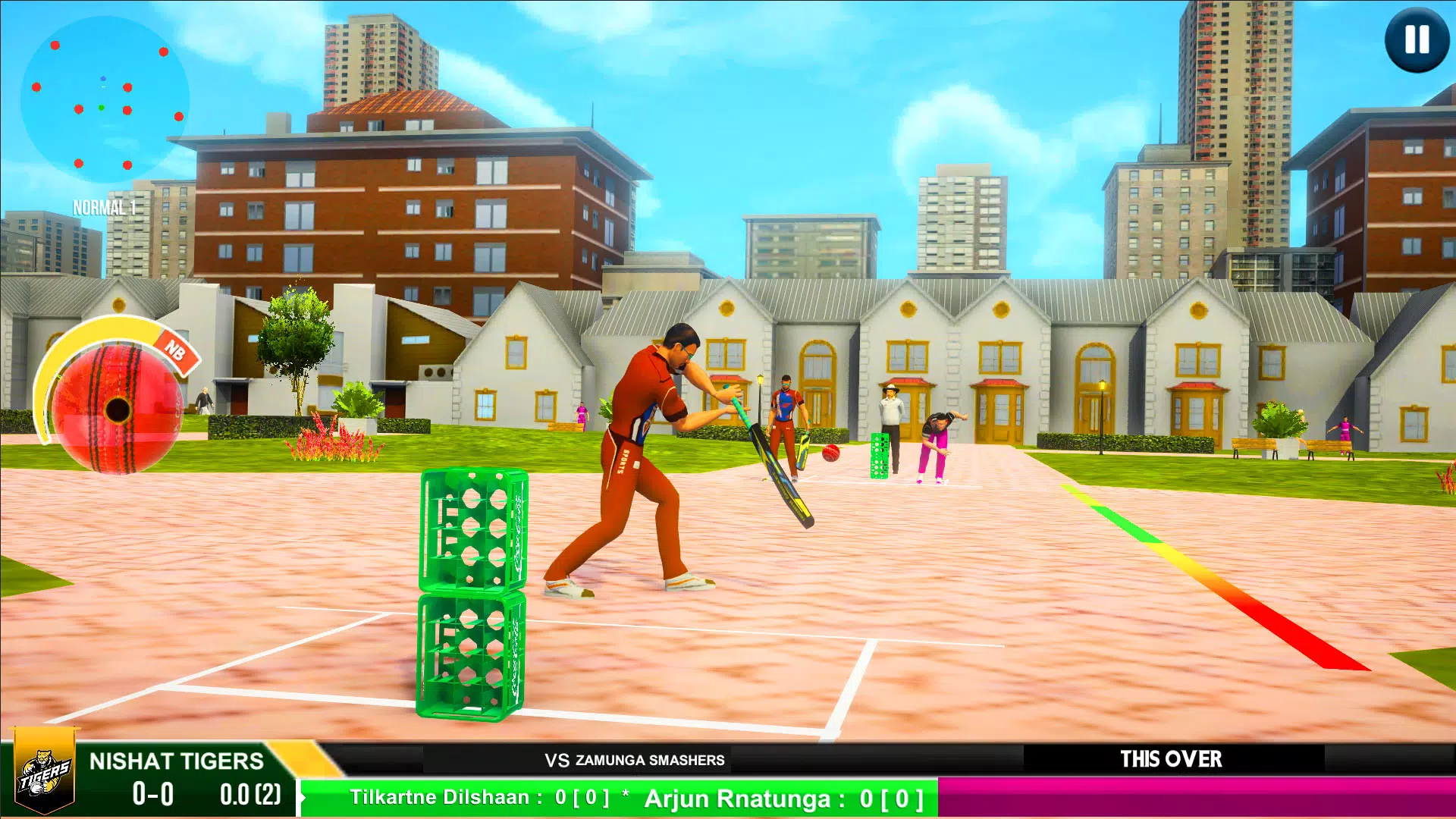 Street Criket-T20 Cricket Game Capture d'écran 1