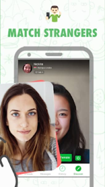 Pally Live Video Chat & Talk to Strangers for Free スクリーンショット 1