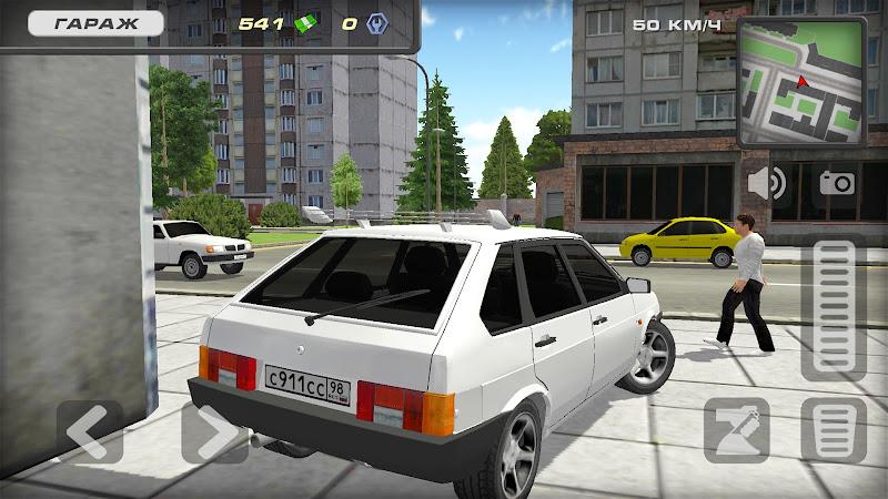 Lada 2109 Russian Car Driver Screenshot 2