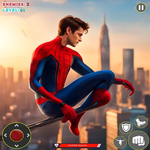 Spider Fighter Hero Man 3d