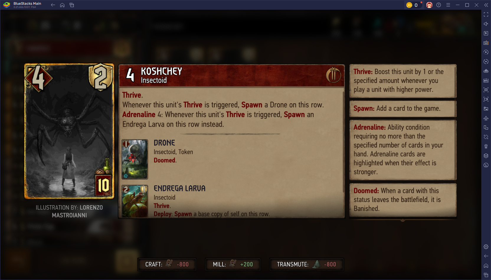 Guida Gwent Top-5 Macks