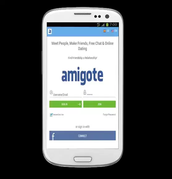 Dating App - Amigote স্ক্রিনশট 0