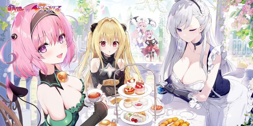 Untuk LOVE-Ru Darkness Berlayar ke Azur Lane