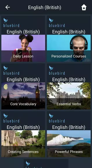 Learn British English. Speak B ဖန်သားပြင်ဓာတ်ပုံ 0