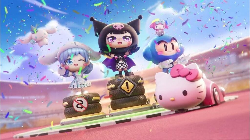 Kartrider Rush+ और Sanrio Stars एकजुट दौड़ के लिए एकजुट हैं