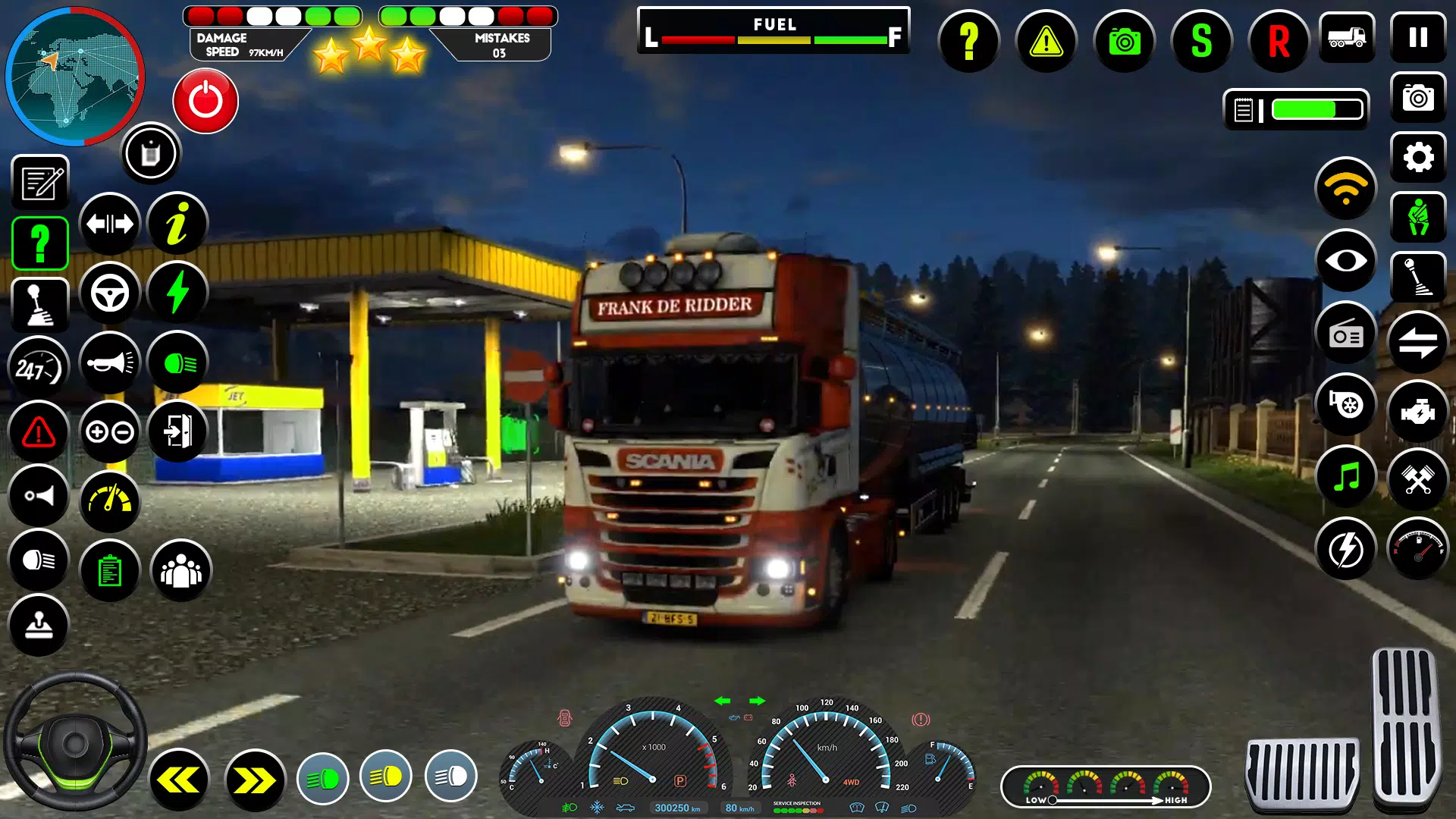 Euro Truck Driving Games Zrzut ekranu 3