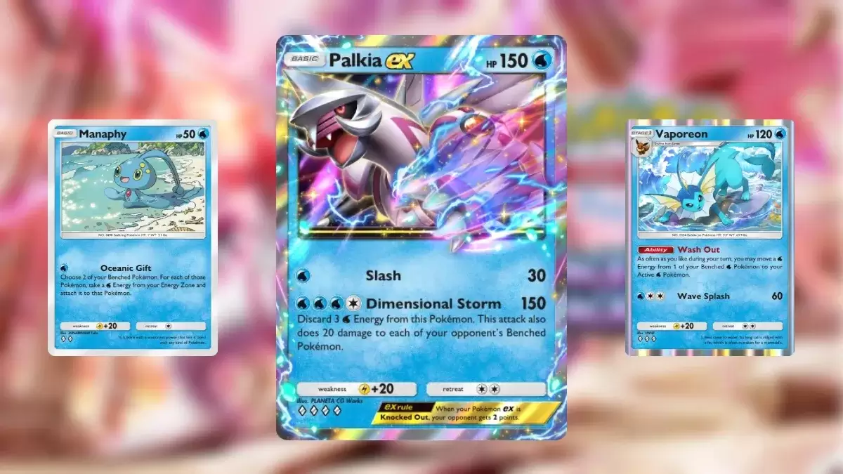 Top Palkia ex mazzo per la tasca di Pokemon TCG rivelata