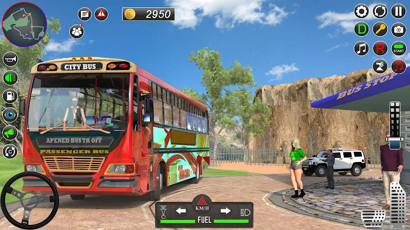 Bus Simulator: Real Bus Game ဖန်သားပြင်ဓာတ်ပုံ 3