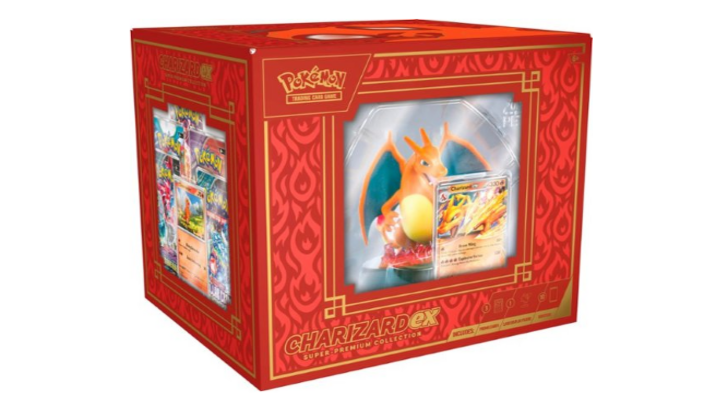 Pokémon TCG Charizard Statua do wyświetlania kart