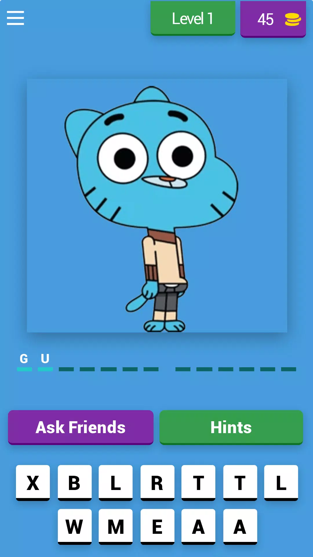 Gumball Quiz Challenge! Zrzut ekranu 0