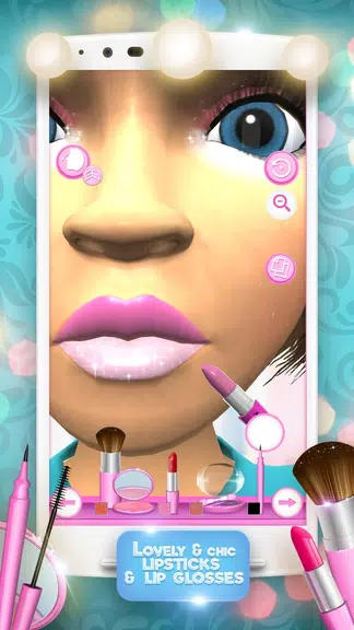 3D Makeup Games For Girls 螢幕截圖 3