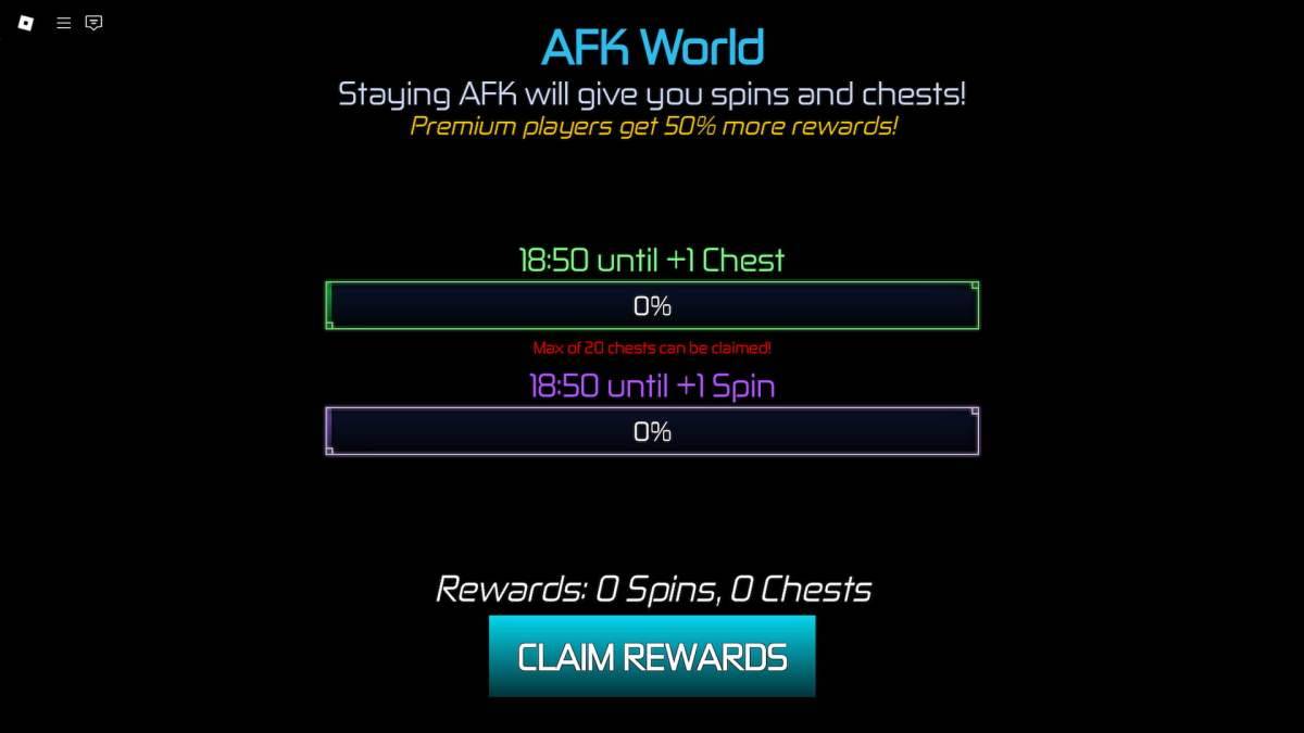 Ang AFK World Rewards sa Jujutsu Infinite