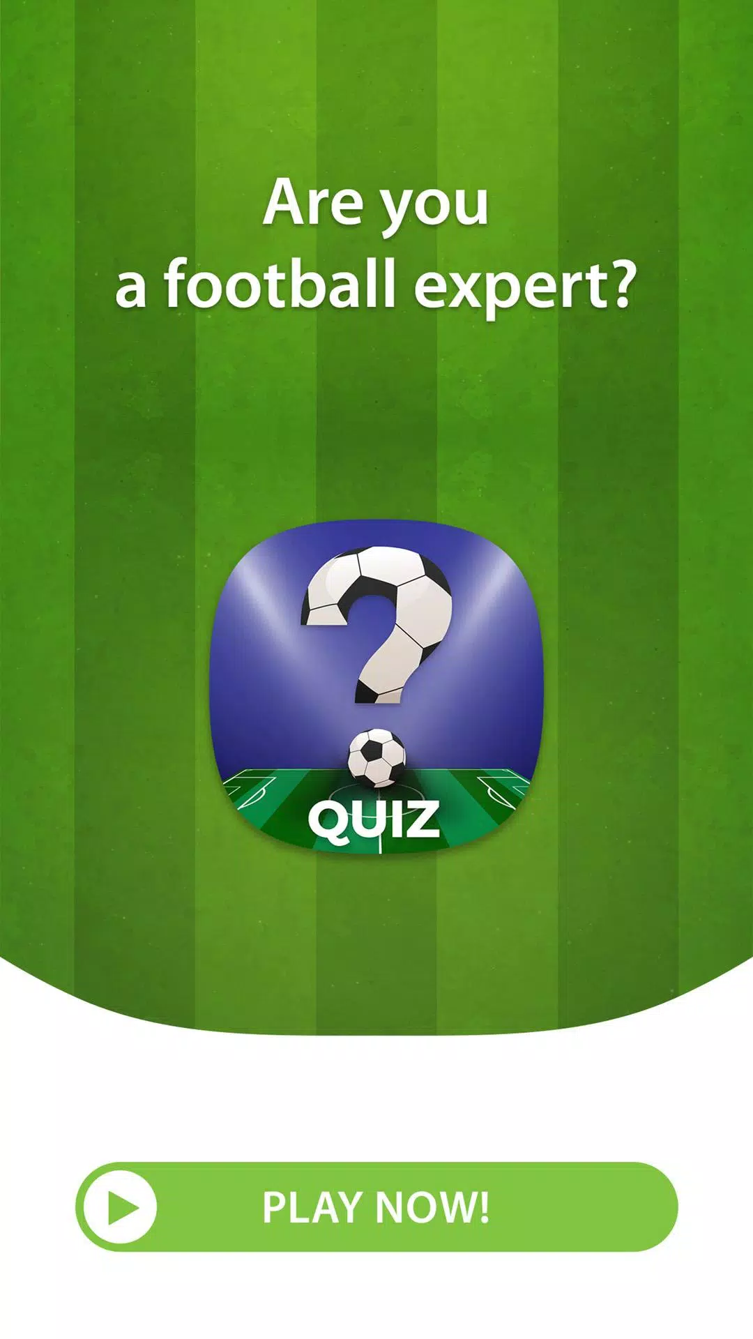 Quiz de Futebol - Jogo trivia Captura de tela 0