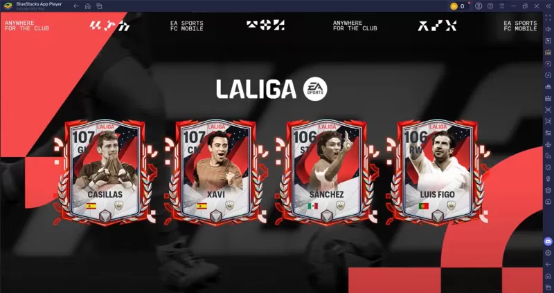 EA Sports FC ™ Mobile Soccer Laliga 2025: Rewards and Legends presentado