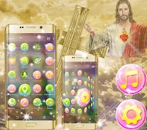 Jesus Launcher Theme 스크린샷 2