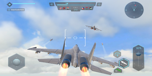 Sky Warriors: Airplane Games Screenshot 0