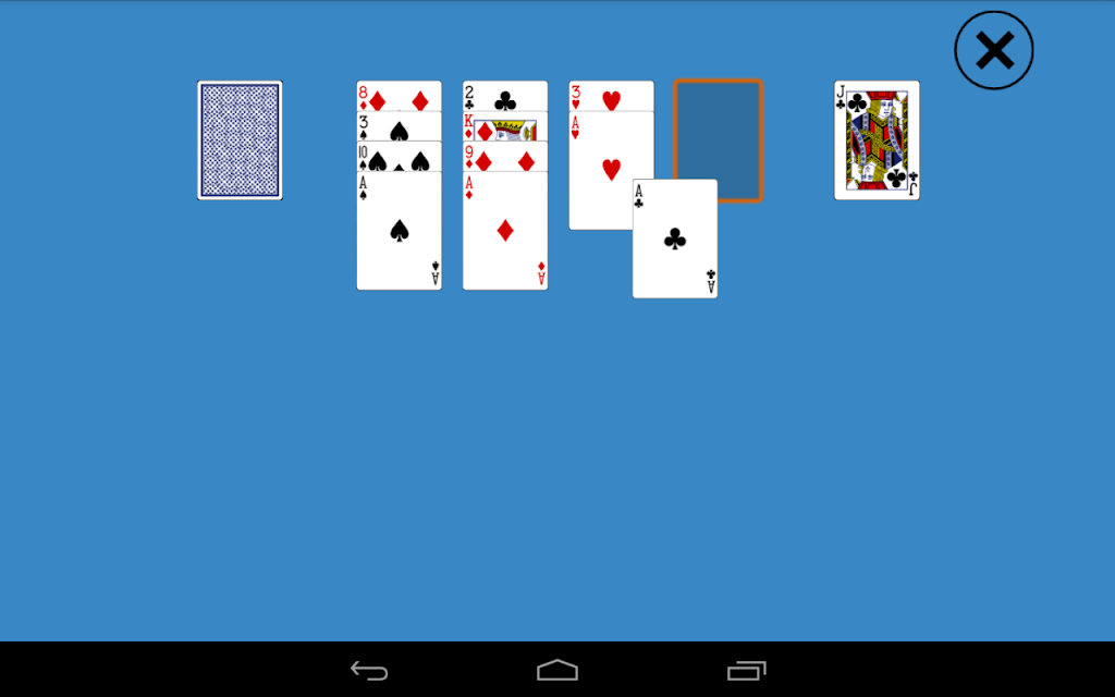 Classic Aces Up Solitaire Screenshot 2