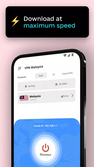 VPN Malaysia - Unlimited KL IP স্ক্রিনশট 3