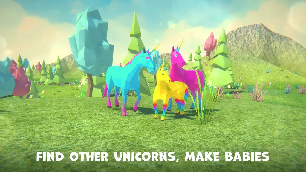 Unicorn Family Simulator 스크린샷 0