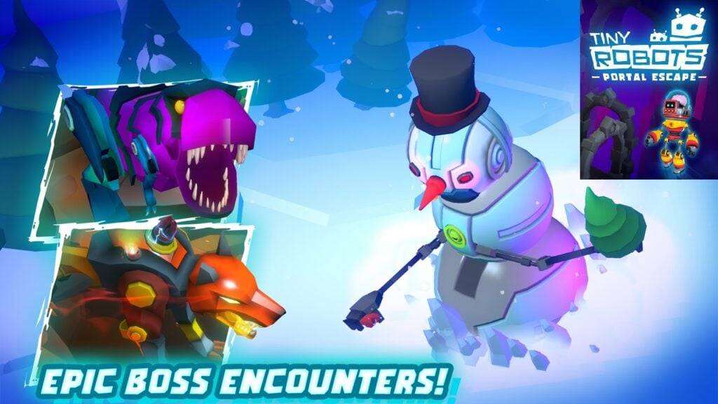 Android တွင် Tiny Robots Portal Escape သည်ယခုရရှိနိုင်ပါသည်