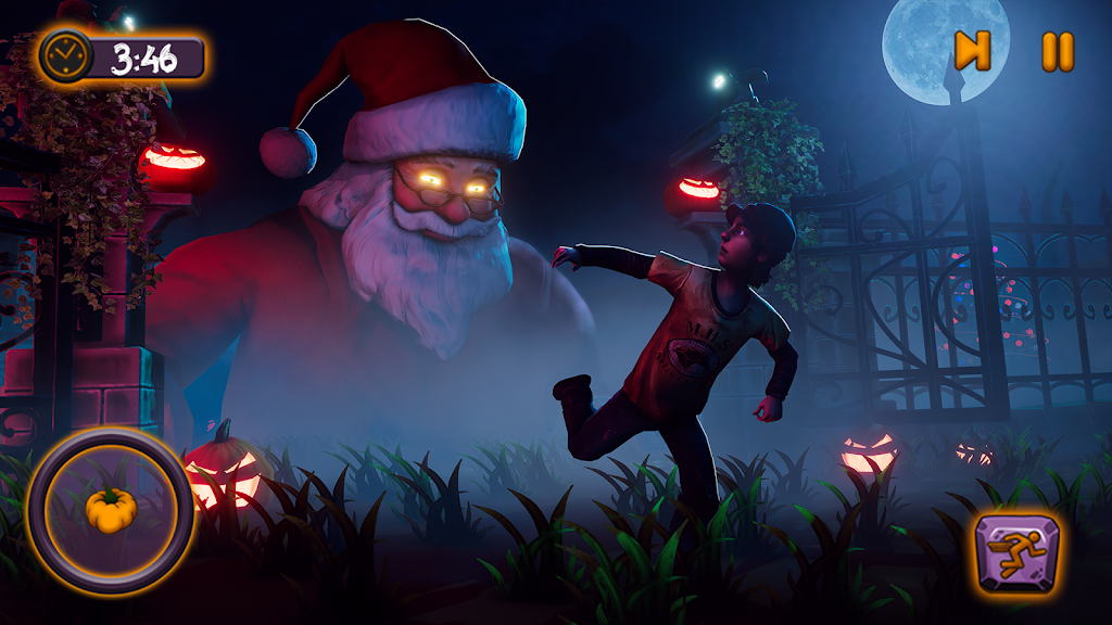 Scary Santa Horror Escape Game Ảnh chụp màn hình 2