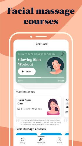 Luvly: Face Exercise, Skincare Скриншот 3