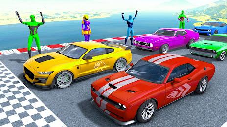 Superhero Car Stunt Game 3D应用截图第0张