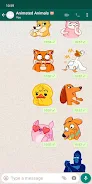 Animals Stickers WAStickerApps Zrzut ekranu 1