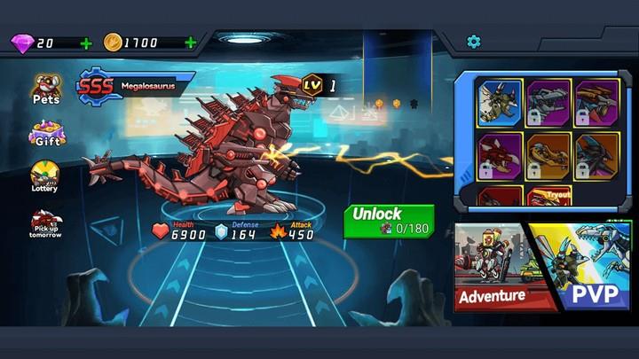 Mech War: Jurassic Dinosaur স্ক্রিনশট 0