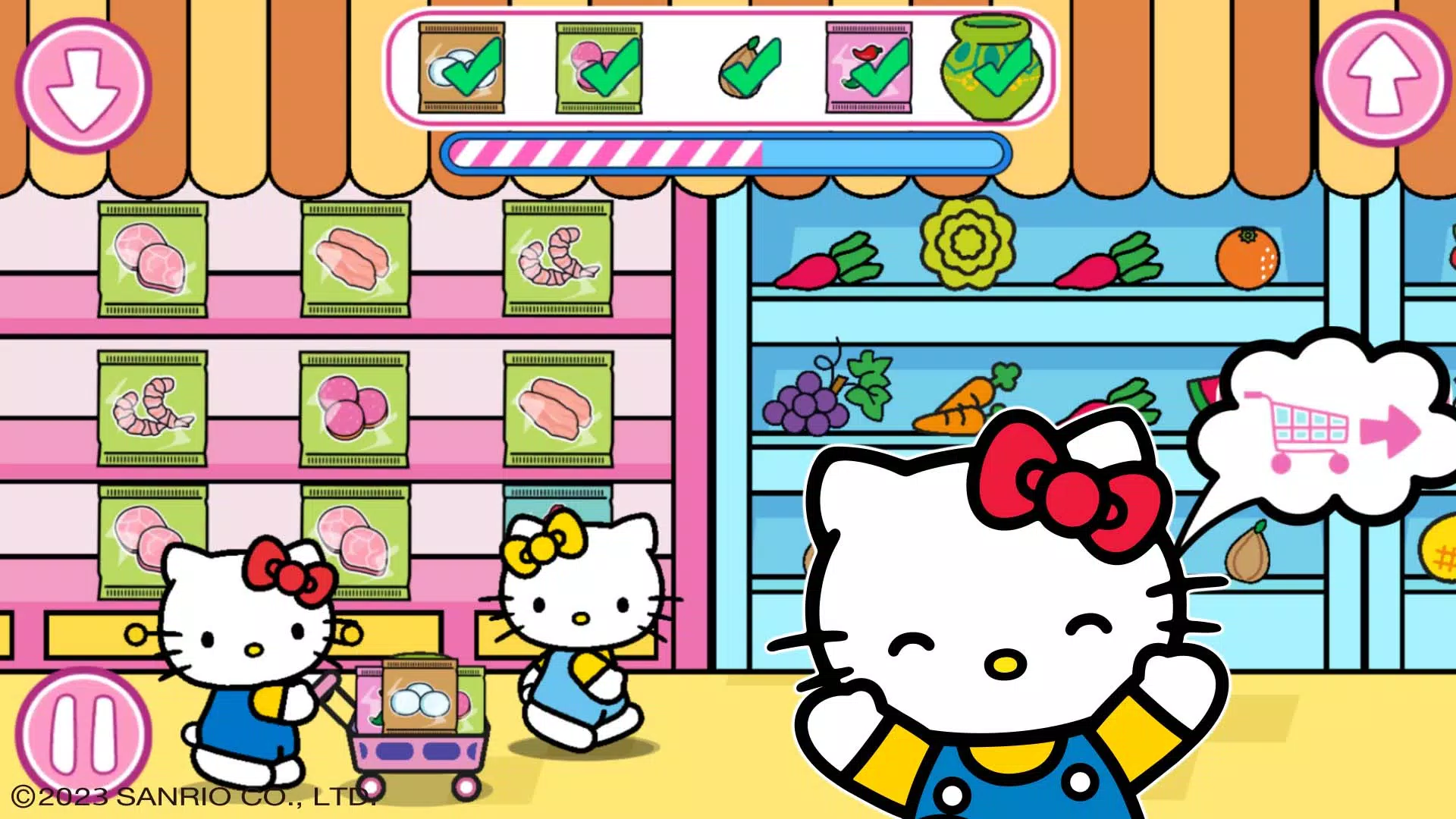 Hello Kitty: Kids Supermarket Ảnh chụp màn hình 1