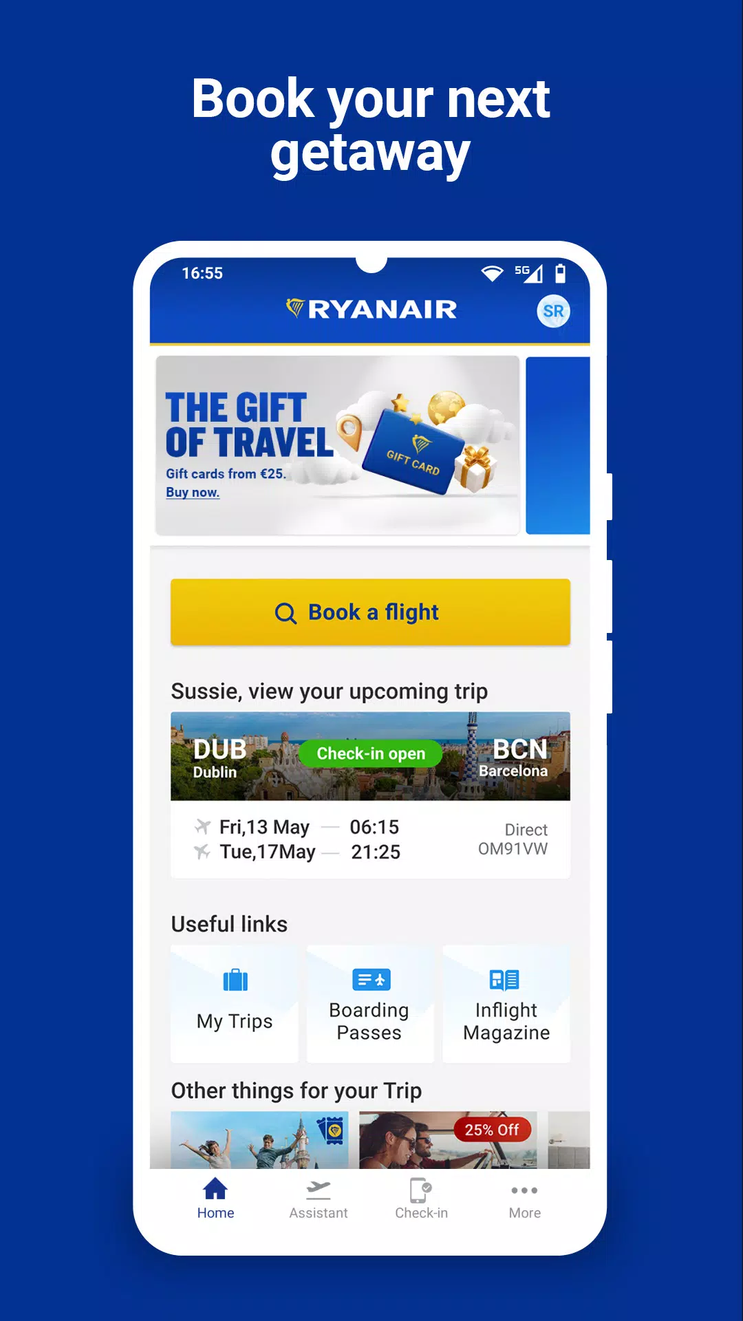 Ryanair Zrzut ekranu 0