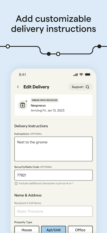 Veho - Manage your deliveries Screenshot 3