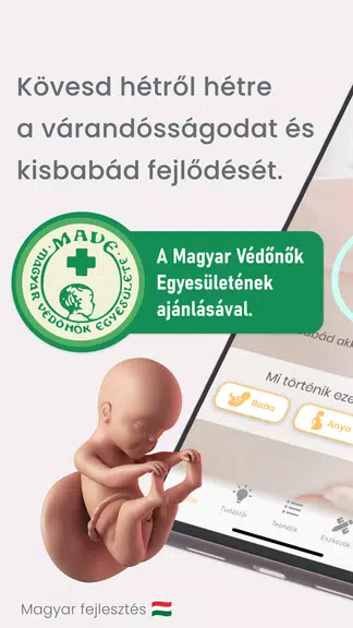 PregHello – terhességi app Скриншот 0