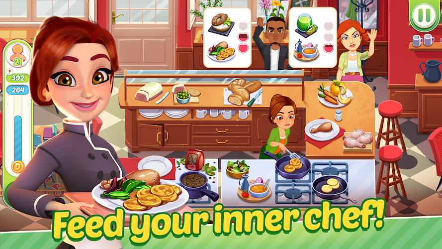 Delicious World - Cooking Game Ekran Görüntüsü 1