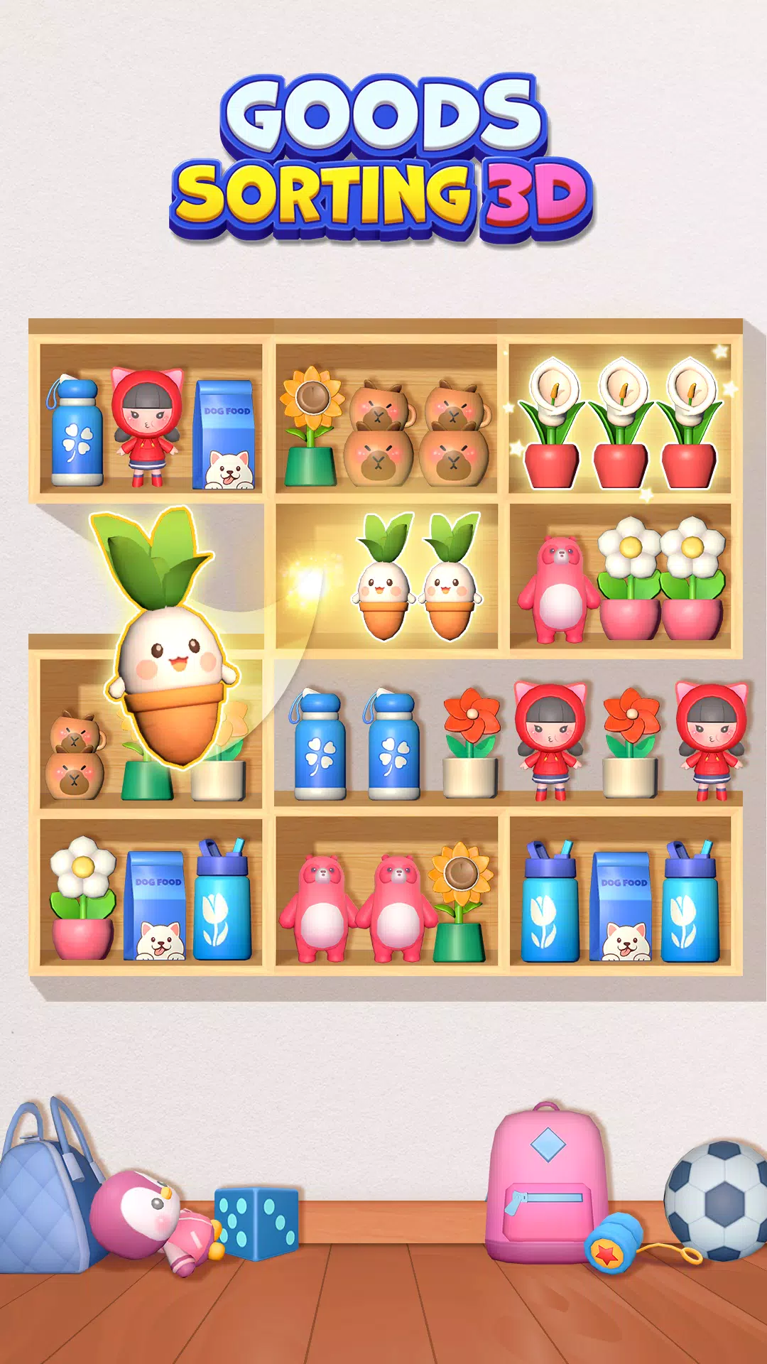 Goods Sorting 3D: Match Master应用截图第0张