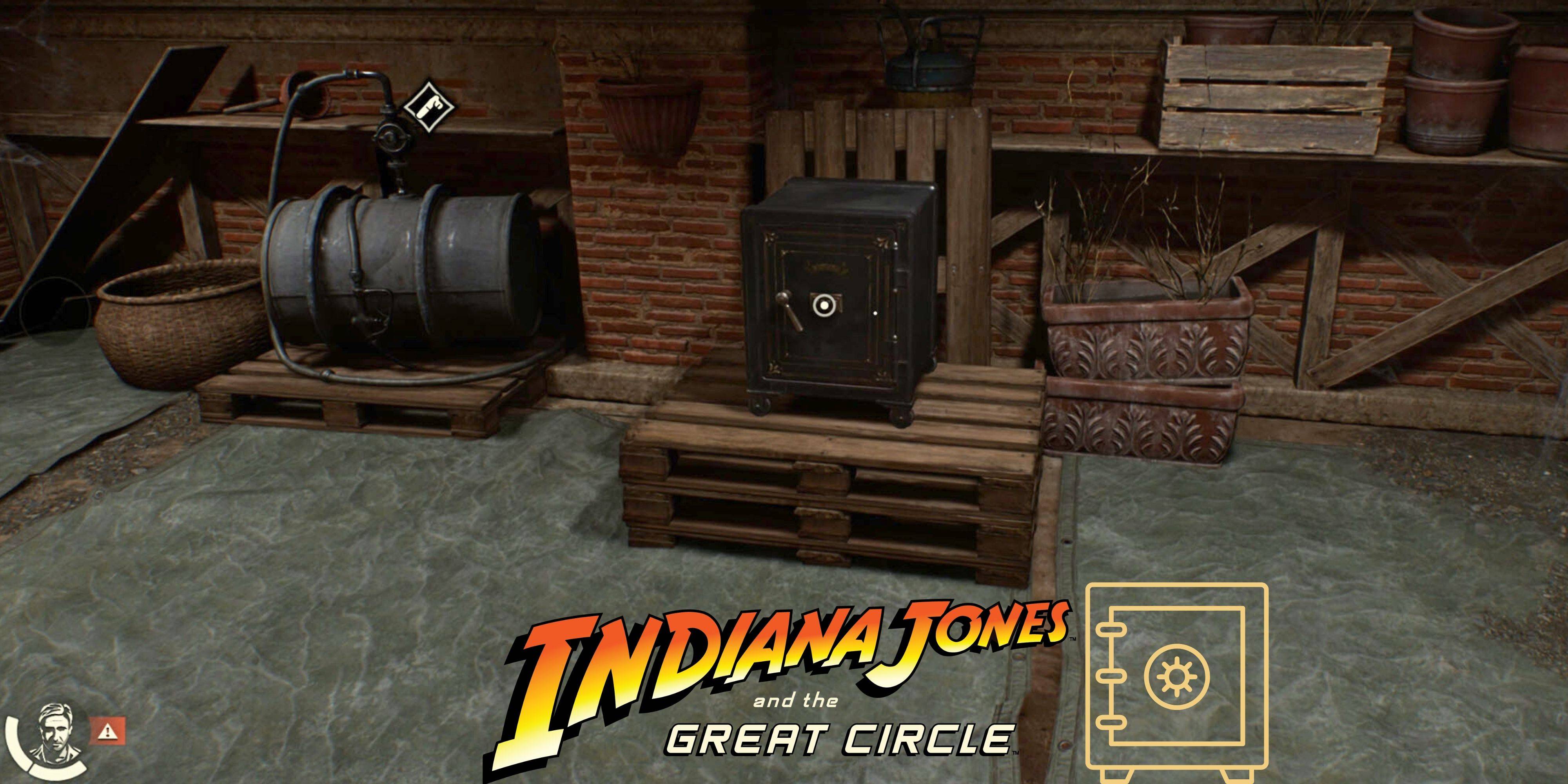 Indiana Jones และ The Great Circle: Museum Wing Room Safe Code Code