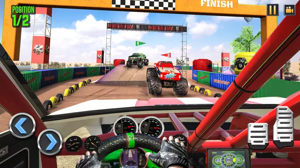 Demolition Derby Truck Stunts スクリーンショット 1