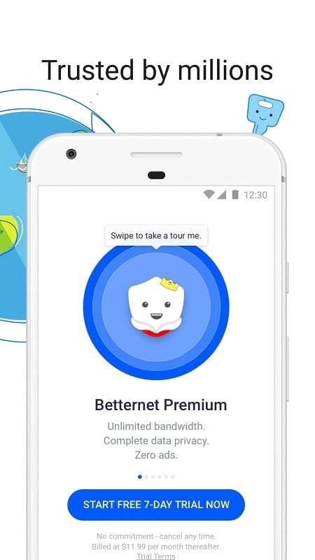 Betternet VPN - Hotspot Proxy 螢幕截圖 2