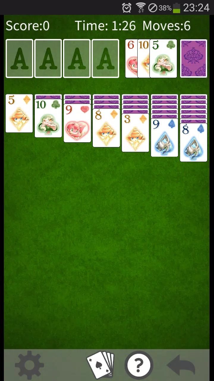 Solitaire Monsters Ảnh chụp màn hình 0