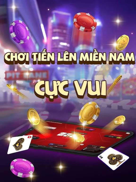 Tiến Lên: Tien len mien nam, tien len - OFFLINE Ảnh chụp màn hình 0