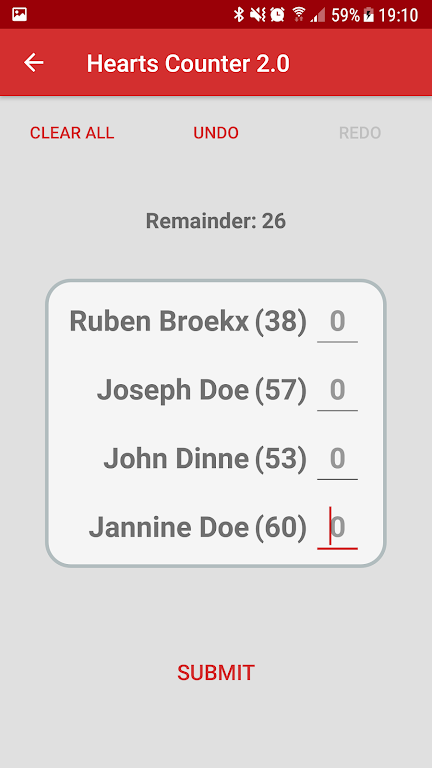 Hearts Counter 2.0 Screenshot 2