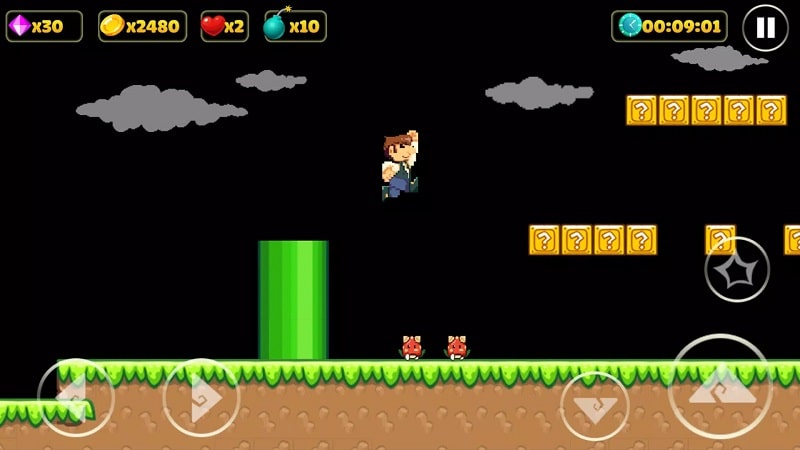 Super Pep's World - Run Game Captura de pantalla 2