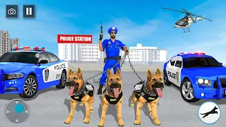 US Police Dog Crime Chase Game 螢幕截圖 0