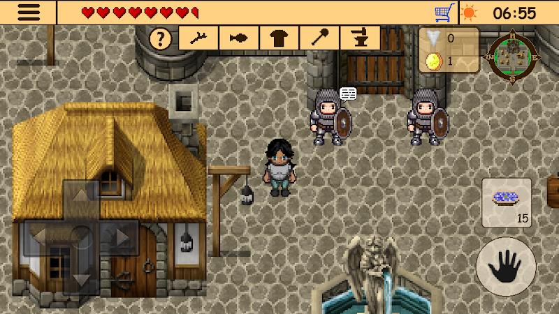 Survival RPG 3:Lost in time 2D ဖန်သားပြင်ဓာတ်ပုံ 2