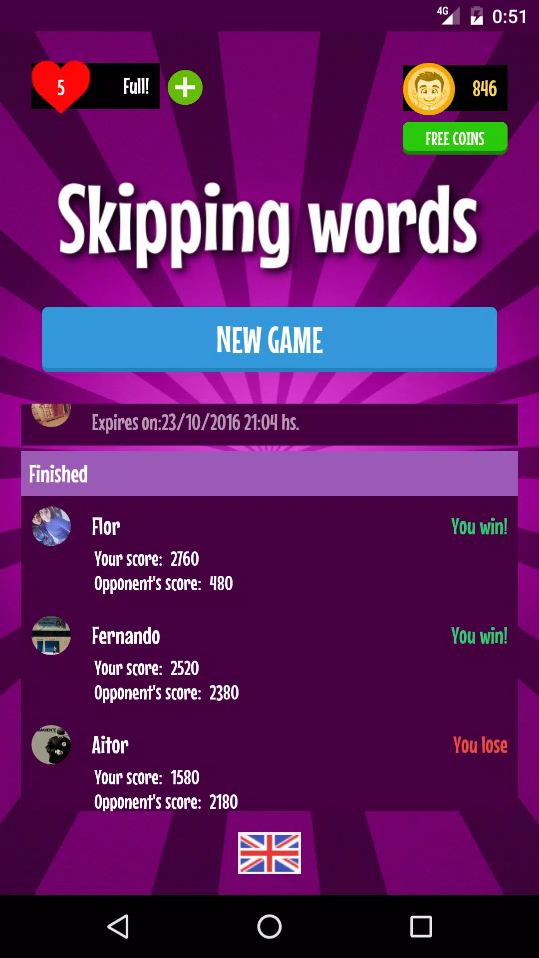 Alphabet Game Screenshot 0