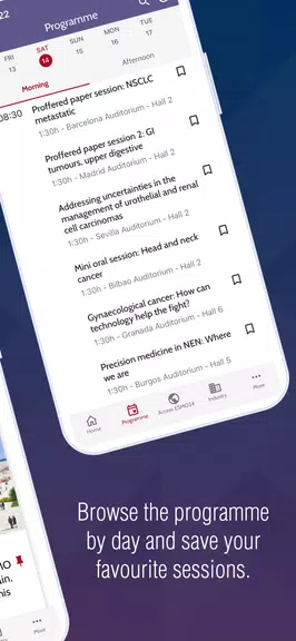 ESMO Events 螢幕截圖 2