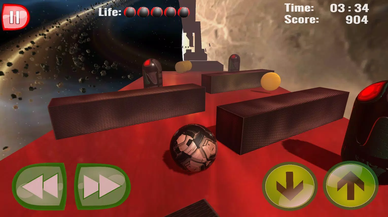 Space Ball: Balance Game Ảnh chụp màn hình 0