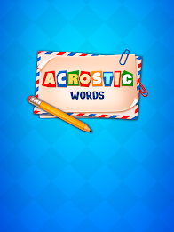 Acrostic Words: Crossword Game 螢幕截圖 3