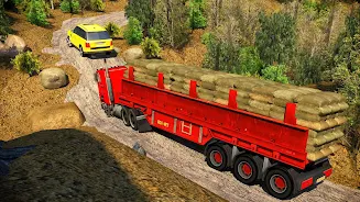 Offroad 18 Wheeler Truck Drivi Capture d'écran 1